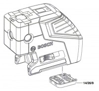 Bosch 3 601 K66 300 Gpl 5 C Laser Level / Eu Spare Parts